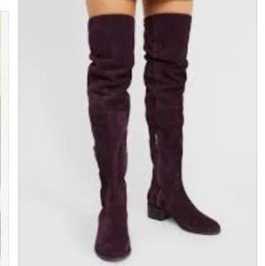 FREE PEOPLE over the knee EVERLY boot